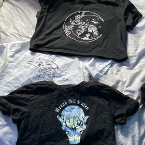 Crop top shirt bundle!